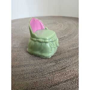 Fisher-Price Vintage Loving Family Vanity Chair Replacement Sage Green and Pink